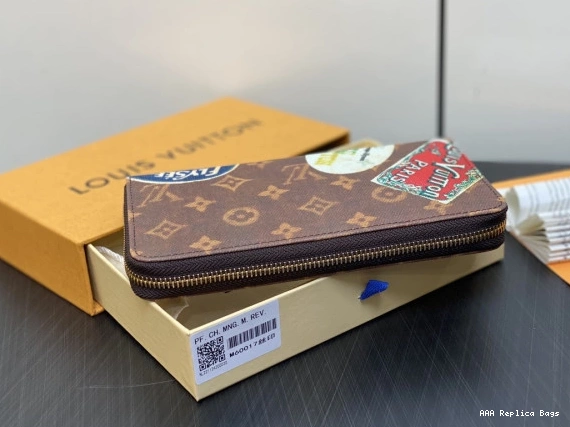 Aaa replica ru WALLET-10*20*2 ZIPPY LOUIS VUITTON cm 0814